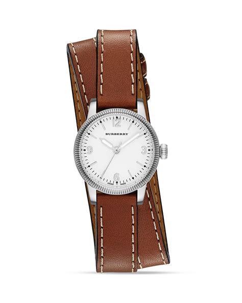 burberry double wrap watch